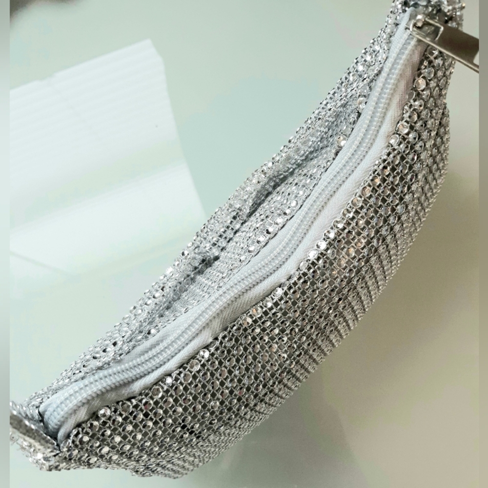 NWT Rhinestone Bow Mini Bag - Picture 7 of 8
